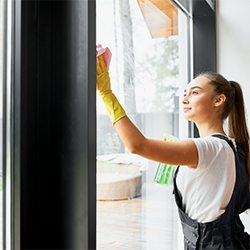 Schoonmaak medewerker